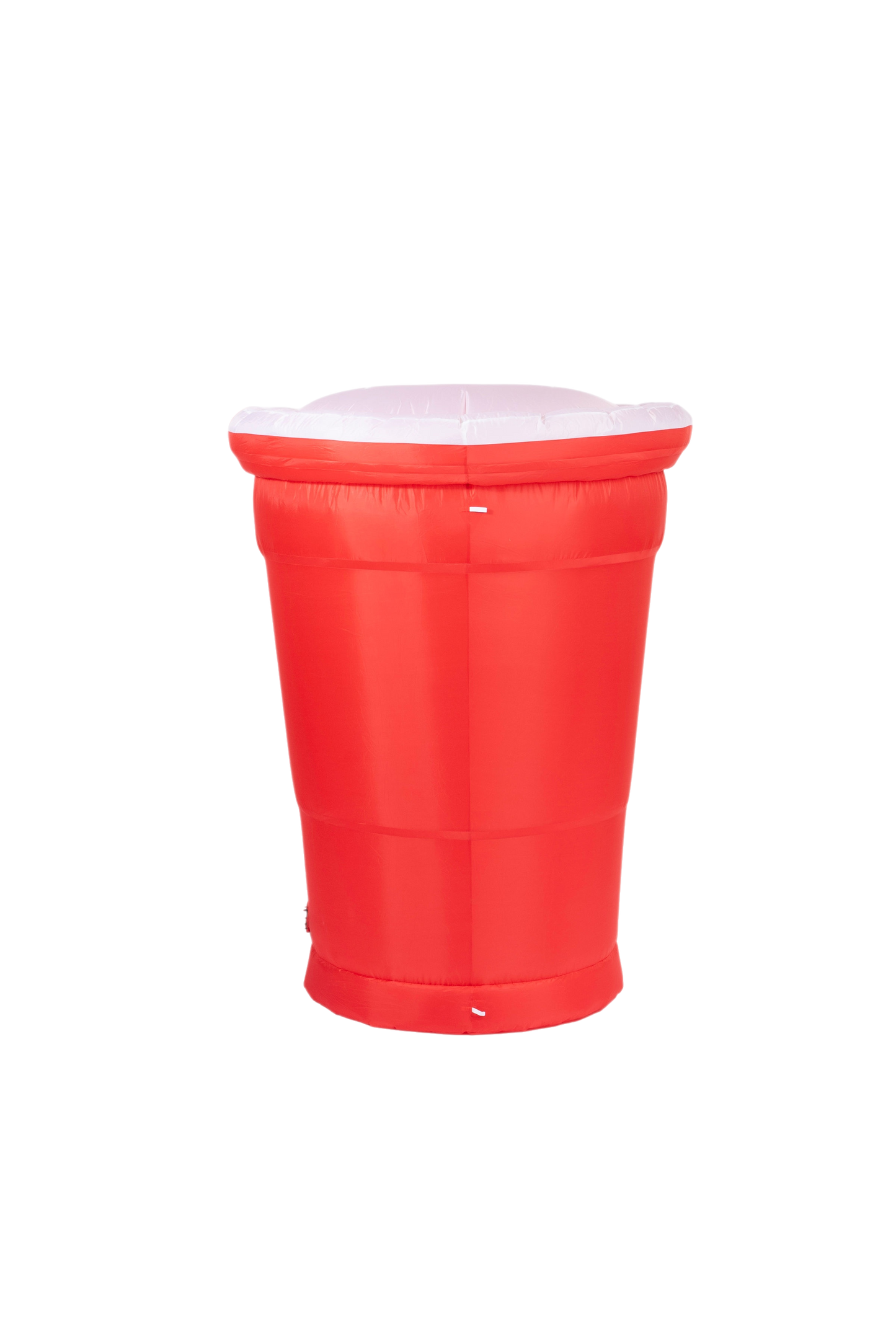 5ft Tall Red Party Cup Blow-Up Decoration Side Image