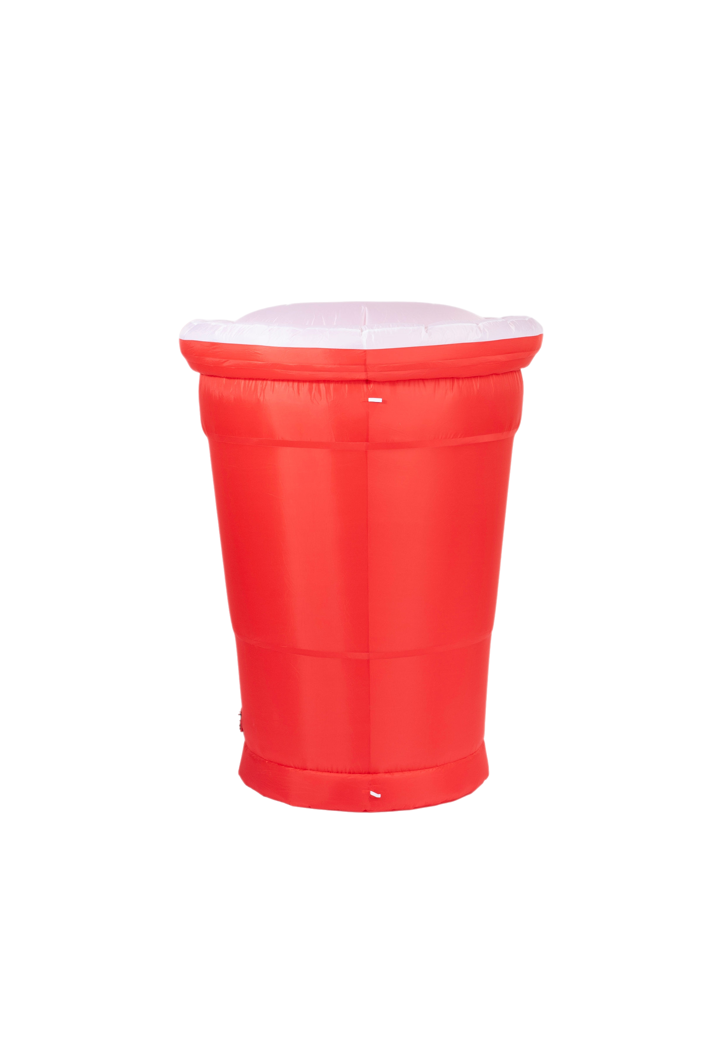 5ft Tall Red Party Cup Blow-Up Decoration Side Image 
